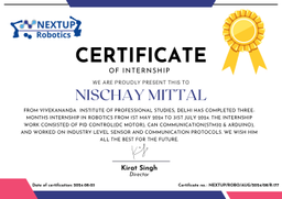 Robotics Developer Intern at Nextup Robotics - thumbnail 1