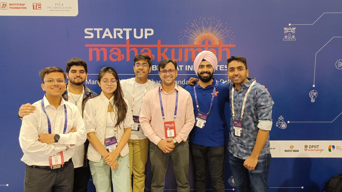 college delegation at startup mahakumbh